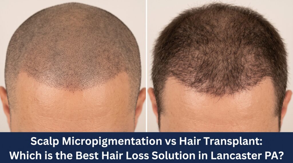 scalp micropigmentation vs hair transplant


